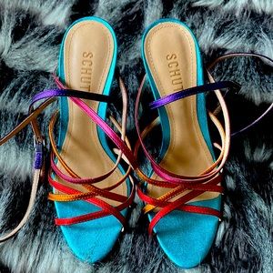 Schutz sandal. Great condition. Worn once.